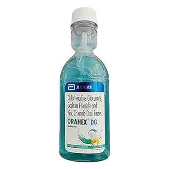 Orahex DG Oral Rinse Spearmint Sugar Free